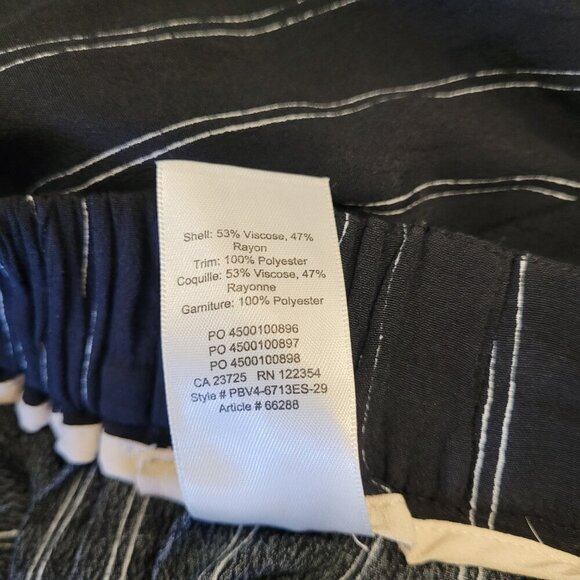 WILFRED | Aritzia Faun Striped Wide-Leg Pant | Sz. S - Picture 9 of 11